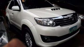 2013 Toyota Fortuner G 4x2 Matic VNT diesel Pearl White 1own