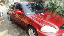 Honda Civic Lxi 1.5 1997 AT Red For Sale