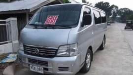 Nissan Urvan Estate 2006 3.0Di MT Silver 