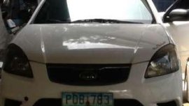 Kia Rio 2011 Manual White Sedan For Sale