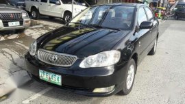 2005 Toyota Corolla Altis MT Black For Sale