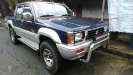 1999 Mitsubishi L200 Strada 4x4 MT Blue 