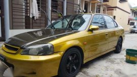Honda Civic 1999 LXi SIR AT Yellow For Sale