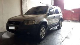 2003 Ford Escape XLT 4x4 MT Silver For Sale