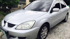 Mitsubishi Lancer Glx 2007 MT Silver For Sale