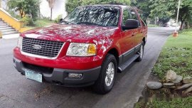 Ford Expedition 2003 SUV red for sale 