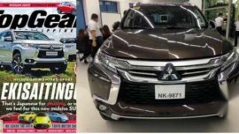 2017 Mitsubishi Montero Sport GLS Premium GT Manual Automatic