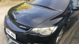 Honda Civic 2007 1.8S AT Black For Sale