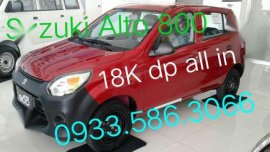 suzuki alto as low as 15k dp celerio swift apv