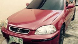 Honda Civic 1996 VTI MT Red For Sale