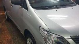 Toyota Innova 2014 2.0 MT Silver For Sale