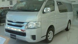 Toyota Hiace 2017 sliver for sale 