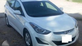 Hyundai Elantra 2014 MT White For Sale