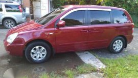 Kia Carnival 2008 CRDi MT Red For Sale