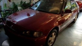 Honda Civic 1994 AT Red Sedan For Sale