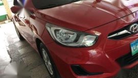 Hyundai Accent 2012 AT Red Sedan For Sale