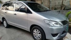2013 Toyota Innova E 2.5D AT Silver For Sale