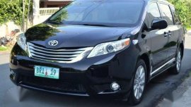 2011 Toyota Sienna Full Options AT Black For Sale