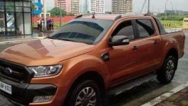 2016 Ford Ranger Wildtrak 4x2 AT Orange 