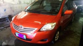2010 Toyota Vios 1.3e AT red