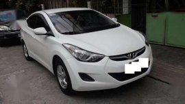 Hyundai Elantra 2014 Manual White For Sale Cash or Financing