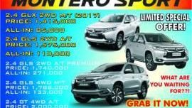 FOR SALE 2017 MONTERO SPORT for sale 