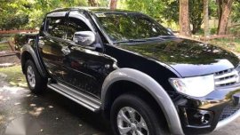 2013 Mitsubishi Strada GLS V 4x4 MT Black 