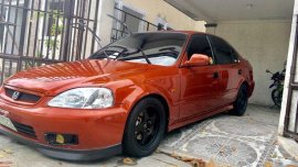 Honda Civic 2000 sedan orange for sale 