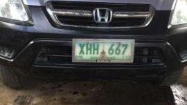 2002 Honda CRV Automatic Silver For Sale