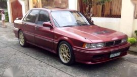 Fresh Mitsubishi Galant 1991 MT Red For Sale