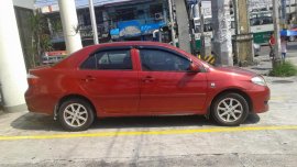 Toyota Vios 2005 Gasoline Manual Red