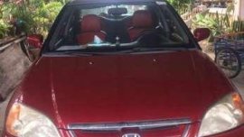 Honda Civic Vti 2003 MT Red Sedan For Sale