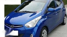 For sale Hyundai Eon MT Blue 2015 