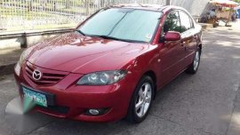 Mazda 3 V 2006 AT Red Sedan For Sale