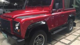 2013 Un-Used Land Rover Defender D90 Single Cab Pick up