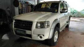 2007 Ford Everest 4x2 TDIC AT White For Sale