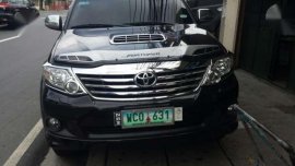 toyota fortuner G manual