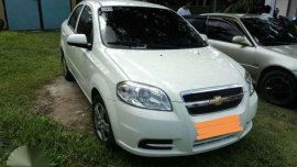 Fresh Chevrolet Aveo Sedan MT White For Sale