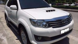2014 Toyota Fortuner 4x2 G - Diesel