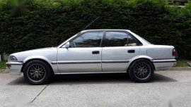 1989 Toyota Corolla 4AGE MT Silver For Sale