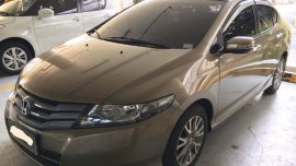 HONDA CITY 2009 sedan gold for sale 