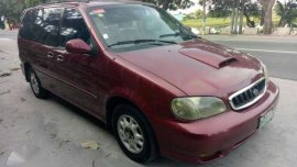 Kia Carnival LS 2000 Local MT Red For Sale