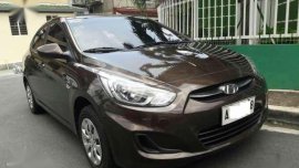 2015 Hyundai Accent 1.4Cvvt AT Brown For Sale