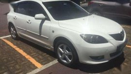 2006 Mazda 3 Hatchback AT White For Sale