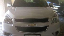 2014 Chevrolet Trailblazer LTZ 4x4 AT White 