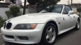 BMW Z3 1998 MT 1.9 White Convertible For Sale