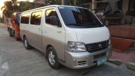 Nissan Urvan Estate 2008 MT White For Sale