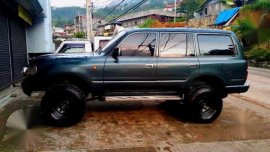 Lifted Toyota Land cruiser Landcruiser VX80 JX80 LC80 Manual 4x4