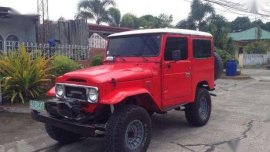 Toyota Land Cruiser 40 Series BJ40 1979 MT Red 