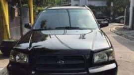 2004 Subaru Forester 2.0 X Black